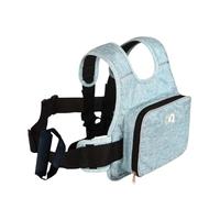 Kids Safety Harness - Oxford Cloth Kids Safety Harness with Bag - Reflective Kids Motorcycle Safety Belts, Foldable Travel Harness for Kids Aged 1-12, Safe Ride, Travel
