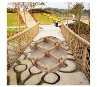 Kids Safety Net Thick Hemp Rope 15cm Climbing Net for Plants & Ponds Versatile Indoor/Outdoor Use Heavy-Duty Protection for Children & Pets