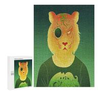 Kids' Safety Puzzle 500-Piece，Preschool Learning Toy, Animal Habitat & Zodiac Education
