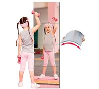 Kids Safety Unbreakable Mirror Extra Thick1/8 Inch 12Inx48In,Acrylic shatterproof Mirrors, Non-Glass Cheap Body Home Gym Mirrors, 30, 4 PCS,(12Inx12In)/12Inx48In, Silver