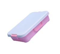 Kids Sand Play Set Leakproof Stackable Storage Trays with Lid Portable Sensory Bin for Beach Toy Art Blue Green Stackable Storage Containers Sensory Bin Sand Tray