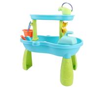 Kids Sand Table Set Complete Sand Digging Tools Indoor Outdoor Sensory Playset for Summer Fun Parent Child Interaction, Safe Food Grade Plastic for Families, Kindergartens
