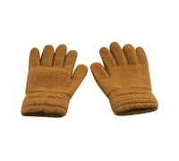 Kids Satin Bonnet Kids Baby Girls Boys Winter Warm Solid Knitted Flip Finger Mittens Gloves Baby Picture Holder