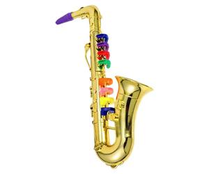 Kids Saxophone - Educational Music Play Set, Children Wind Instrument Toy, Mini Saxophone Practice Kit | Suitable for Classroom Learning Home Entertainment Gift Event Stage Acting Group Play