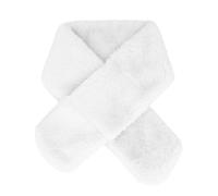 Kids Scarf, Kids Winter Fleece Scarves Warm Plush Scarf Wrap Cross Collar Children Neck Warmer Solid Color Neckerchief for Little Boys Girls Toddlers A7ETWJ