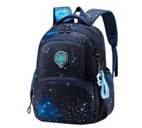 Kids School Backpack Waterproof Lightweight Spine Support Girls Boys Age 5-15 Waterproof Durable Lightweight Rucksack Anti Theft Pocket Multi Compartment Breathable Back Panel Adjustable