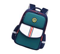 Kids School Backpack - Waterproof Student Book Bag, Nursery Bag, Night Reflection Safety, Multiple Table Storage, Travel Pack, Girls in the Classroom, Lightweight , Daily, Green, see