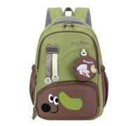 Kids School Bag Friendly Faces Kids Backpack Multi-compartment Sturdy Boys Backpack for Sports/PE and Elementary School