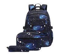 Kids School Bag, Kids Personalised Backpack, Lightweight Cute Durable Adjustable Strap Weight-Reducing Minimalist Multi-Functional for School Commute Summer Camp