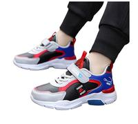 Kids School Sneakers, Trainers for Boys, Comfortable Breathable Strong Grip Convenient Soft Resilient Responsive Classic Lounge Running Shoes Versatile Athletic