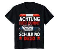 Kids Schulkind Diego Police 1st Class First School 2024 Boy T-Shirt