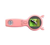 Kids Science 500X Magnification Microscope with Camera 2Inch Screen Handheld for Nature Study Handheld for Kids