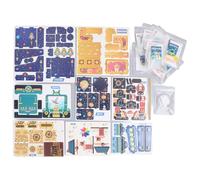 Kids Science Experiment Kit for DIY Building Projects - EVA Board Assembly Puzzles and STEM Education Model Toys with Multiple Specifications and Complete Accessories for Hands On