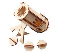 Kids Science Exploration Set Safe Wooden Construction STEM Educational Project Age 6+ Interactive Physics Learning Toy Educational STEM Building Toy