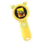 Kids Science Tool 2Inch Digital Microscope with 1000X Zooming and Type C Charging Port Ideal for School Projects, Research Kids Portable Digital Microscope