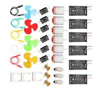 Kids Science Toy Motors Kits 3V-12V Small Electric Hobby Motor Science Experiment Kits for Children Home School Use Kids Science Toy