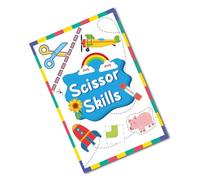 Kids Scissor Skills Practice Book Paper Cutting for Creative Learning and Interactive Family Craft Time Toddler Friendly Art Craft Children Cutting for Indoo