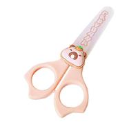Kids Scissors Serious Capybara Scissors | Capybara Cartoon Rounded for Kids | Small Elementary School Craft Tools for Scrapbooking with Non-Slip Handle