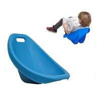 Kids Scoop Rocker Chairs with Back Support - Stackable and Comfortable Plastic Scoop Rocker Chair for Indoor and Outdoor Activities