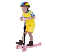 Kids Scooter,Foldable Sports Scooter | Three Wheel With Flashing LED Scooter For 2-8 Year Olds Boys And Girls Beginner Commuting Travel Camping Outdoor Backpack Hiking Home