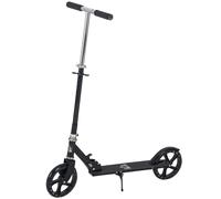 Kids Scooter Ride On Toy Height Adjustable For 7-14 Years, Black HOMCOM
