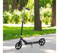 Kids Scooter Teenager Kick Scooter Foldable 4 Levels Adjustable Height with Rear Fender Brake for 7-14 Years