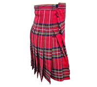 Kids Scottish Kilt Outfit - Royal Stewart, Black Watch, Pride of Scotland Tartan | Boys & Girls Traditional Highland Dress (Royal Stewart, 4-6 Years)