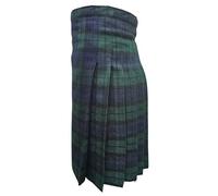 Kids Scottish Kilt Outfit - Royal Stewart, Black Watch, Pride of Scotland Tartan | Boys & Girls Traditional Highland Dress (Black Watch, 10-12 Years)