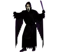 Kids Scream Boys Zombie Ghost Face Halloween Costume up to 10 years