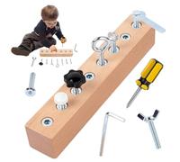 Kids Screwdriver Activity Set - Fine Motor Skills Matching Game - Fine Motor Skills Matching Game, Jumbo Nuts Bolts Toy, Educational Kids Toys for Home, Boys, Girls Aged 3+