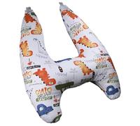 Kids' Seat Belt Cover Travel Pillow Headrest For Kids Adjuster For Child Sleeping Neck Shoulder Support Cushion Pad Cartoon Anime For Baby Trim Lights for Cars (Orange, One Size)