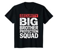 Kids Security Big Brother Protection Squad - Funny Sibling Family T-Shirt
