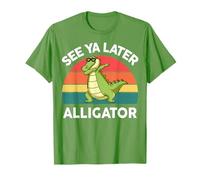 Kids See Ya Later Alligator Toddler Boy Funny Animal Lover T-Shirt