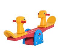 Homcom Kids Seesaw Safe Teeter 2 Seats with Easy-Grip