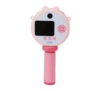 Kids Selfie Camera 48MP HD Digital Video Camera for Boys Girls Children Game Music Toy 3-12 Years with Stand (Pink)