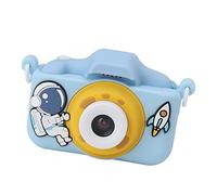 Kids Selfie Camera, AI Sync Video Recording HD Facial Recognition 20MP Rechargeable Digital Camera for Boys and Girls Toy (Blue)