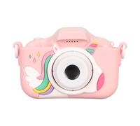 Kids Selfie Camera, Cute Cartoon Design Kids Digital Camera, 40MP 2 Inch IPS Screen for Students for Video
