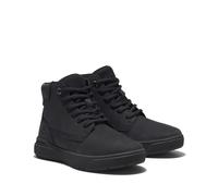 Kids Seneca Bay Leather Trainers Black