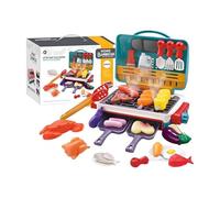 Kids Sensory Kitchen Toys - Experience Visual Color Changing Thermal Reactive Play Food Transitions, Early Preschool Educational Creative Fine Motor Learning, - for Barbecue Kit