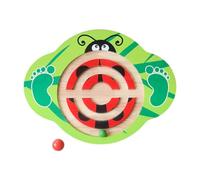 Kids Sensory Wobble Board, Ideal Equipment with Balls for Fitness And Coordination, Ladybug