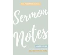 Kids Sermon Notes Journal: A Prompted Notebook for Children to Record, Remember, and Apply God's Word in Church