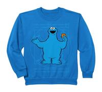 Kids Sesame Street Kids Cookie Monster Da Vinchi Classic Parody Sweatshirt