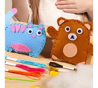 Kids Sewing Kit Doll Sewing Kit for Kid Doll Making Supplies Learn