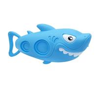 Kids Shark Water Gún - High-Pressure Pull-Out Cartoon Crocodile Dolphin clownfísh Squirter, Summer Beach Rafting Toy, Outdoor Swimming Pool Sprinkler ABS Material 11.81x3.94x2.76 In