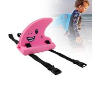 Kid's Sharks Fin Back Float Board, Shark Fin Swimming Aid For Kids, Swimming Float, Swimming Fin Float Safety Swim Trainer, Wearable Shark Float With Adjustable Belt (Pink)