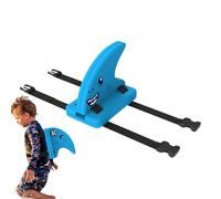 Kid's Sharks Fin Back Float Board, Shark Fin Swimming Aid For Kids, Swimming Sharks Fin Float, Swimming Shark Fin Float Safety Swim Trainer, Wearable Shark Fin Float With Adjustable Belt