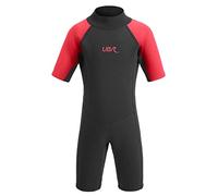 Kids Sharptooth Short Length Wetsuit WS1251 Red 5-6 Years
