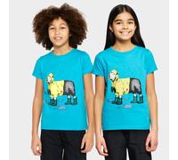 Kids' Sheep T-Shirt, Blue 11-12Y