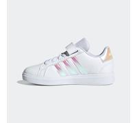 adidas Grand Court 2.0 Shoes Velcro White Silver Kids - 33
