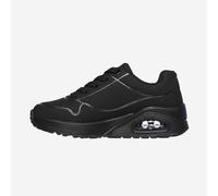 Skechers Boy's Uno Stand on Air Sneaker, Black Synthetic Trim, 5.5 UK Child